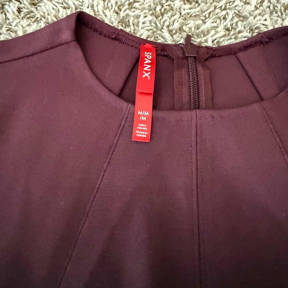 NWT! SPANX The Perfect Short Sleeve Crew Neck Top - Picture 5 of 8